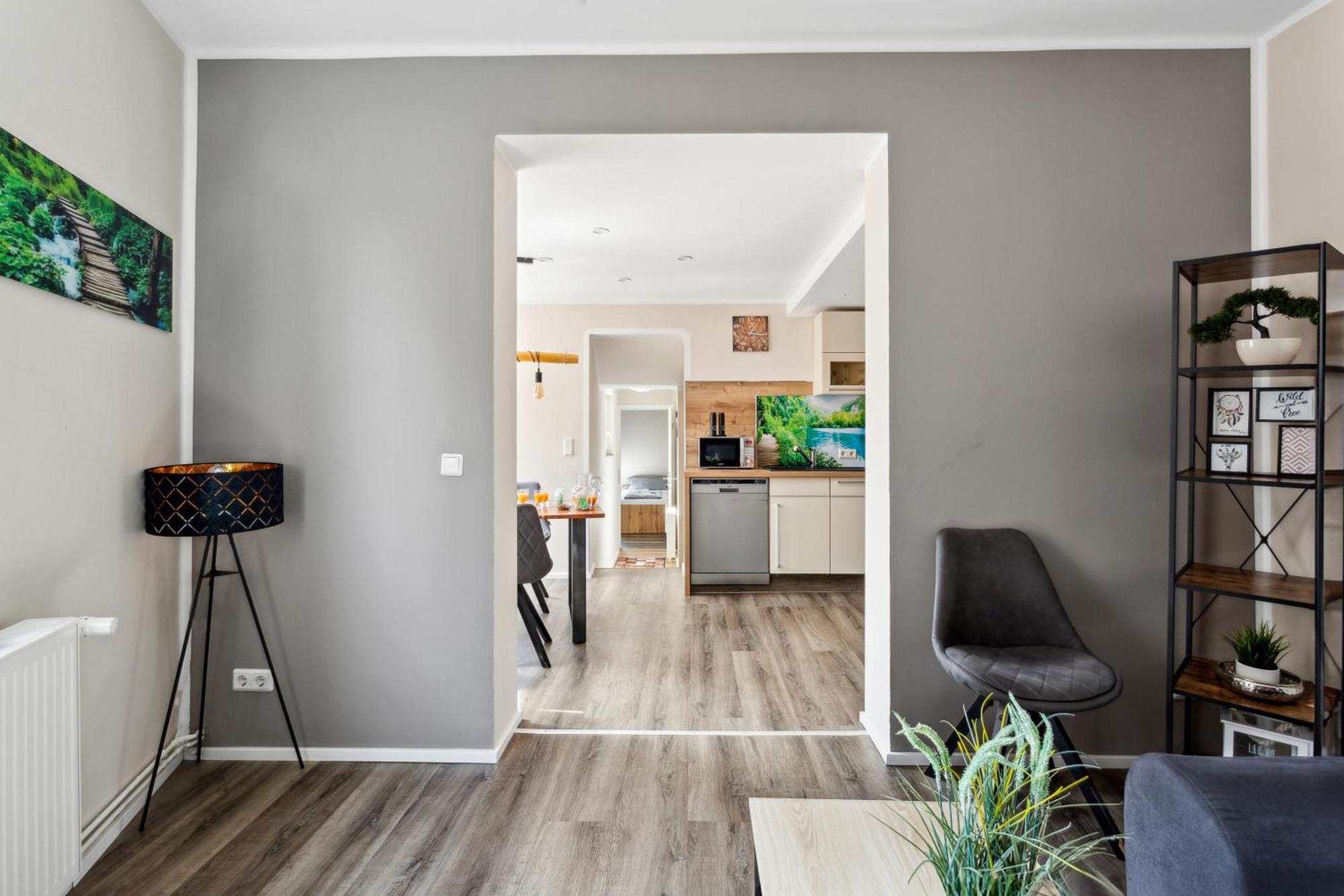 Apartment Harzquelle Center Thale - Grill & Garden Exterior foto