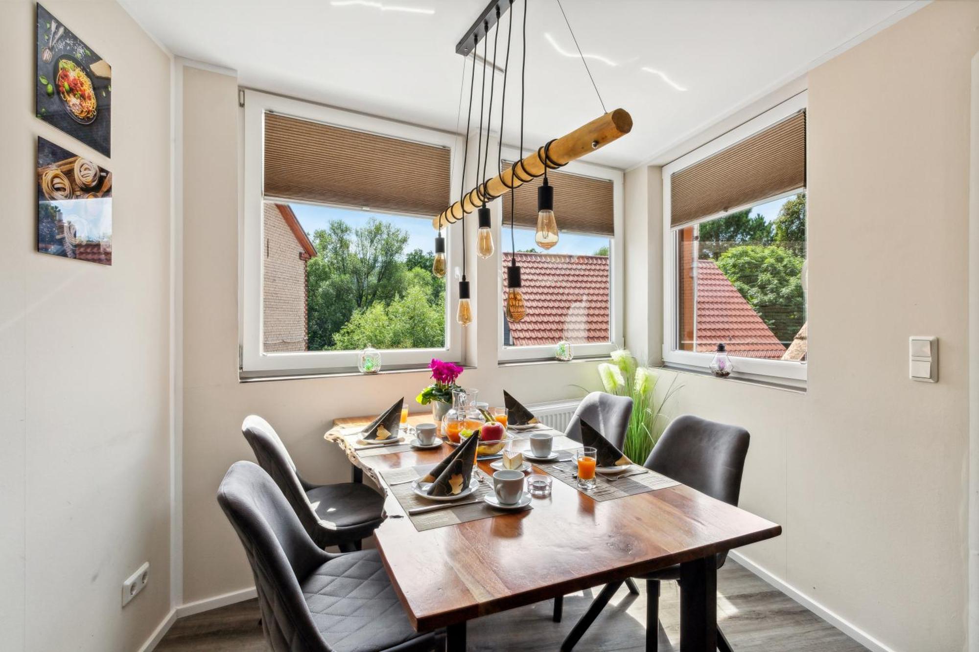 Apartment Harzquelle Center Thale - Grill & Garden Exterior foto