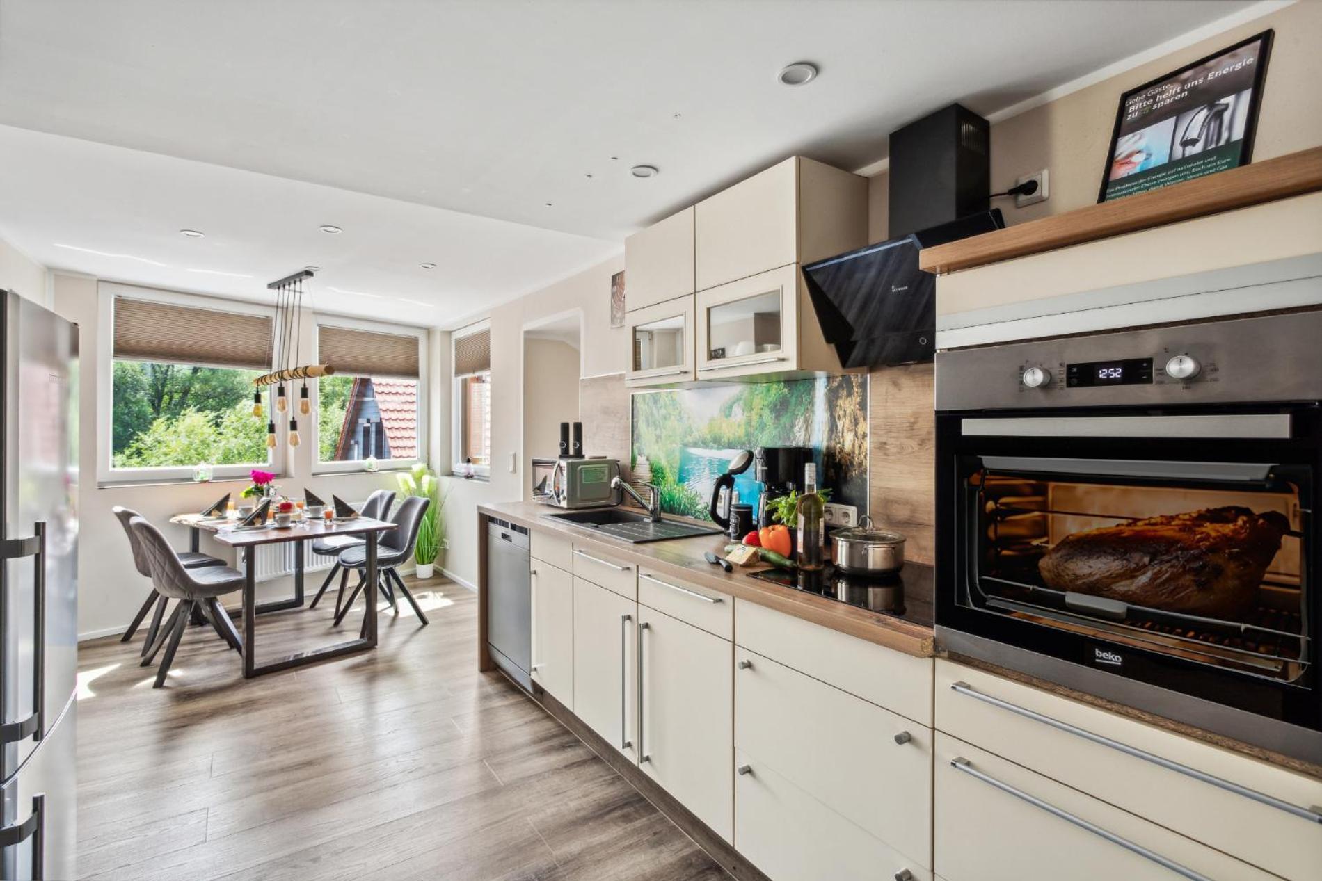 Apartment Harzquelle Center Thale - Grill & Garden Exterior foto